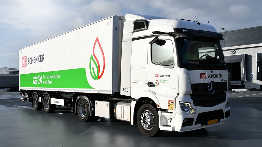 DB Schenker en France poursuit sa transition énergétique grâce à l’utilisation accélérée du biocarburant HVO100